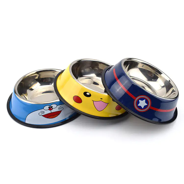 Fun Stainless Steel Pet Bowl