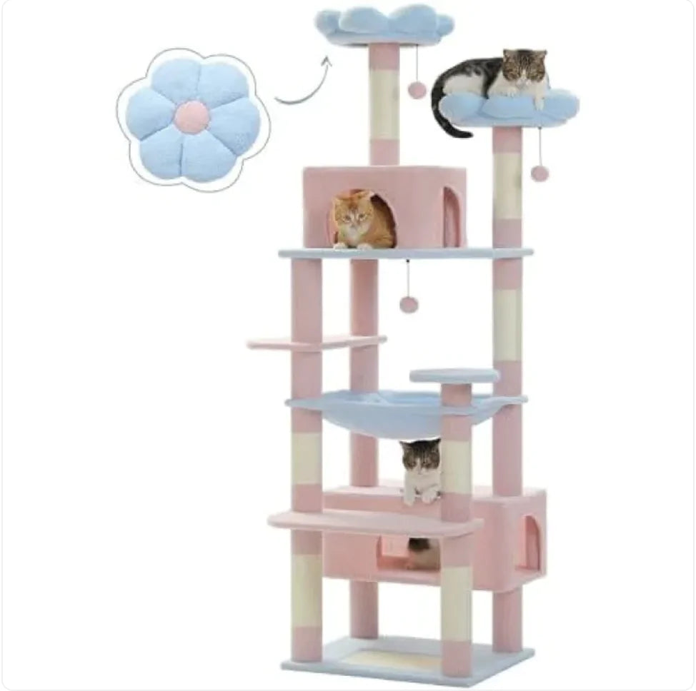 Sleek MDF Cat Climber