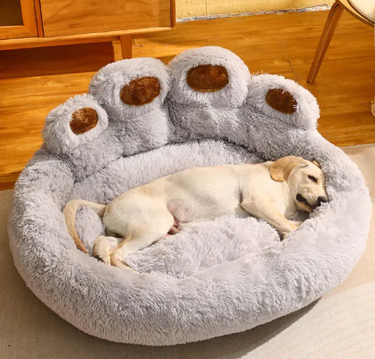 Cozy Fleece Nest for Medium & Large Dogs