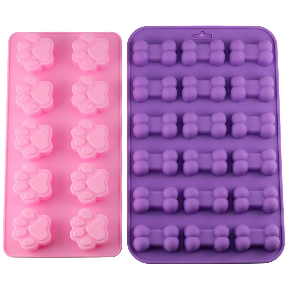 Puppy Paw & Bone Snack Molds