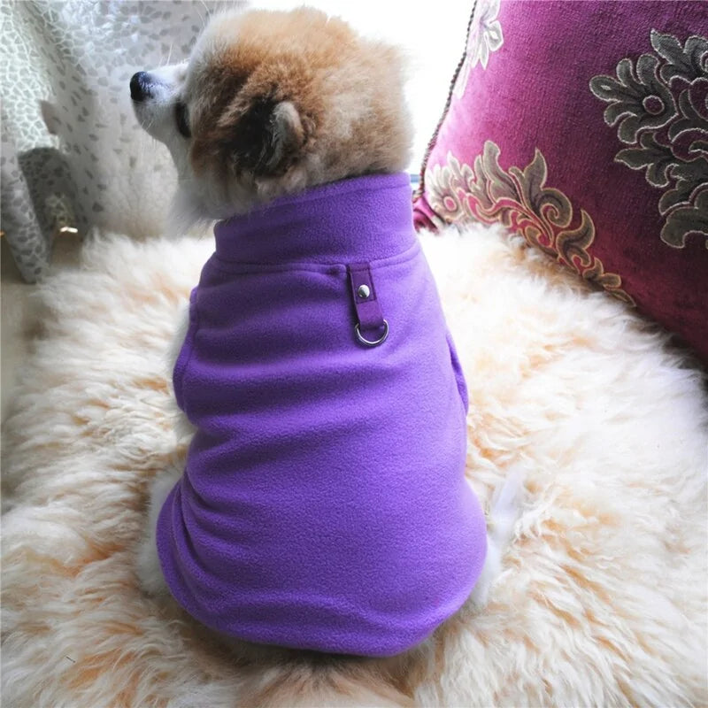 Cozy Fleece Dog Sweater