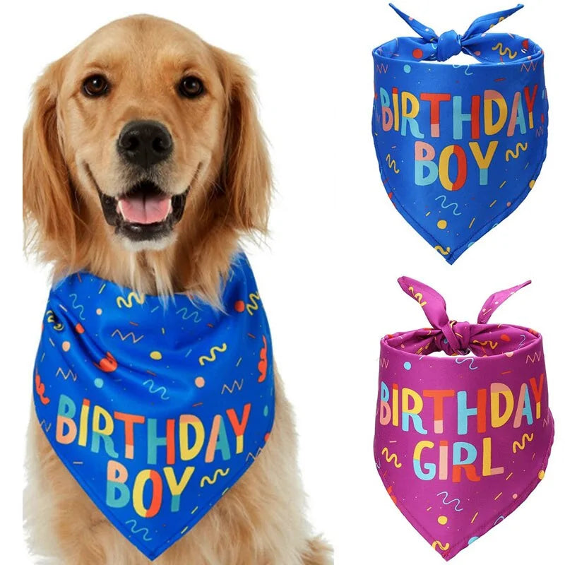 Chic Dog Bandana Scarf