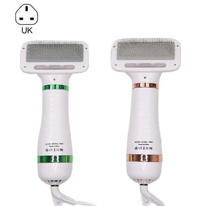 Dual-Function Pet Styler Dryer & Comb