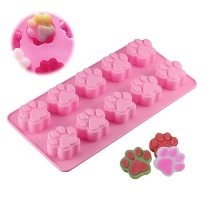 Puppy Paw & Bone Snack Molds