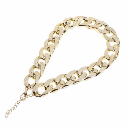 Trendy Gold Pet Collar Necklace