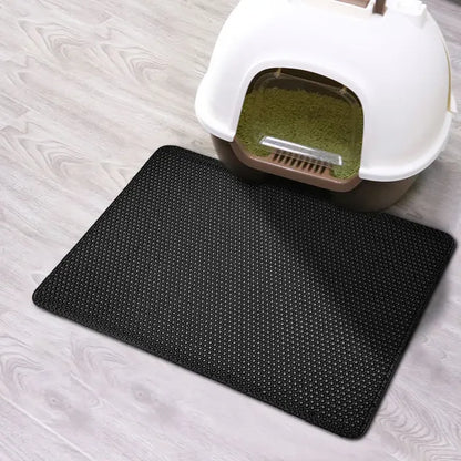 Dual-Trap Cat Litter Mat