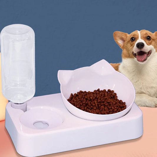 No-Spill Pet Feeder