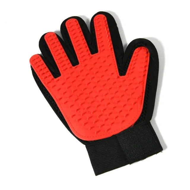 Gentle Pet Grooming Gloves