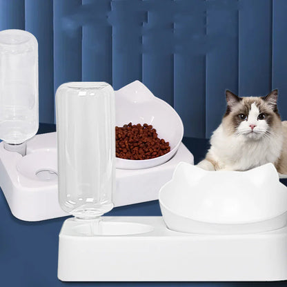 No-Spill Pet Feeder