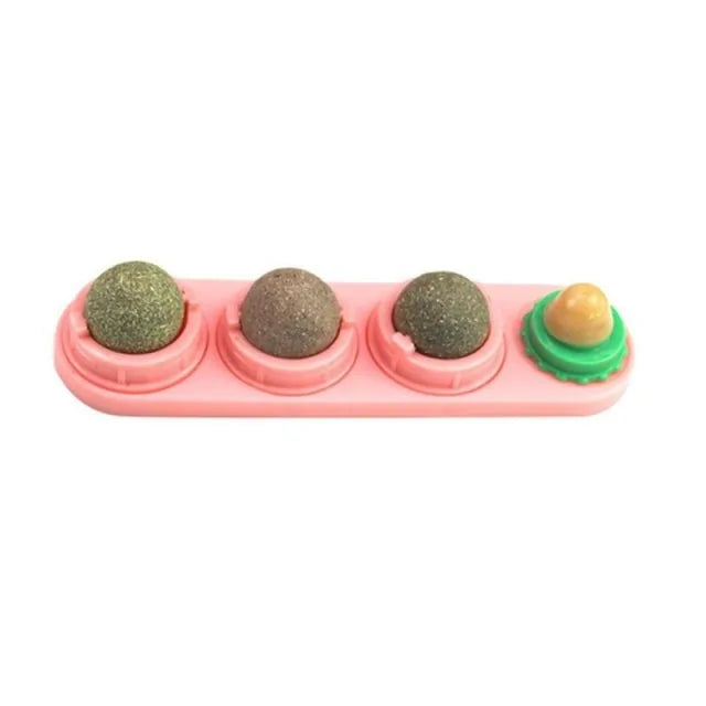 Feline Fun Catnip Wall Balls