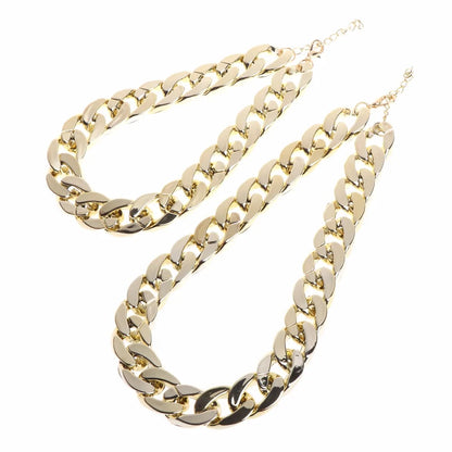 Trendy Gold Pet Collar Necklace