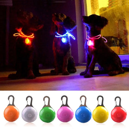 Dog / Cat Collar Glowing Pendant