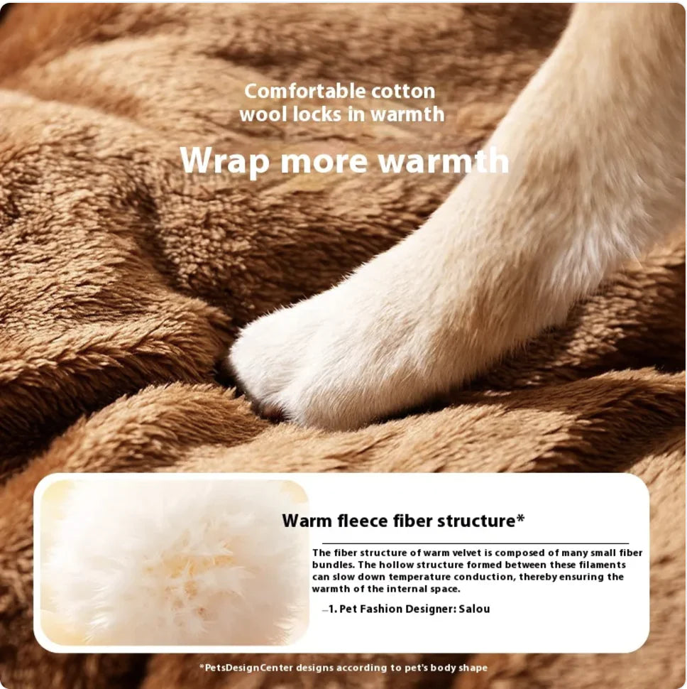 Deep Sleep Enclosed Pet Bed for Small Dogs/Cats
