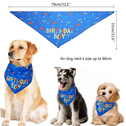 Chic Dog Bandana Scarf