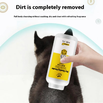 Pet Cleaning Dirt Fragrance Dry Cleaning Powder