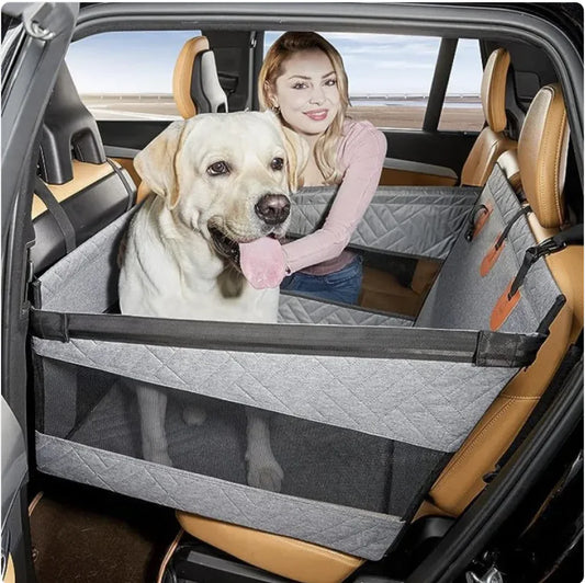 Waterproof & Dirt-Resistant Dog Bed for Car Travel