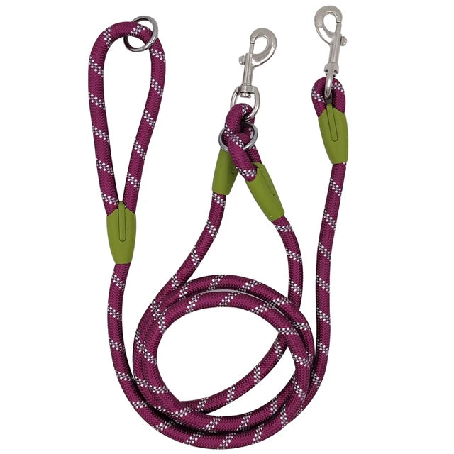 Reflective Nylon Dog Leash