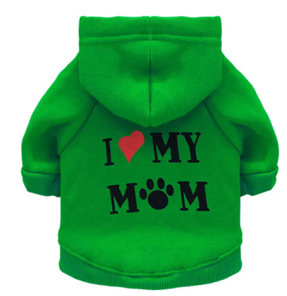 Paw Mummy Fleece Dog Sweater