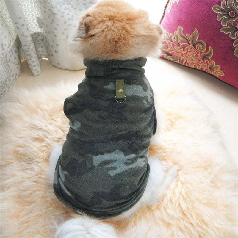 Cozy Fleece Dog Sweater