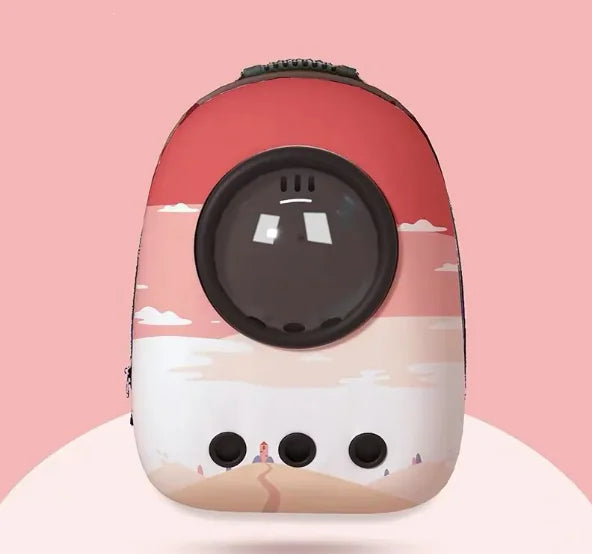 Transparent Portable Pet Outing Space Capsule Backpack