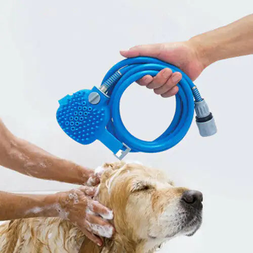 Pampered Pet Garden Hose/Brush Combo