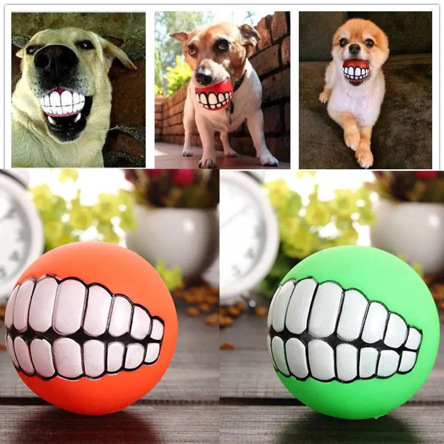 Canine Chew Ball - Durable & Safe