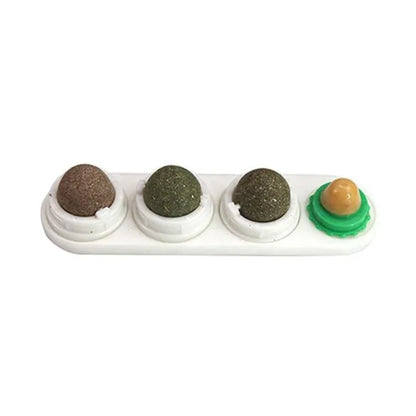 Feline Fun Catnip Wall Balls