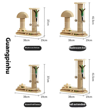 Deluxe Wood Cat Activity Center