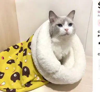 Cat Bed Pouch