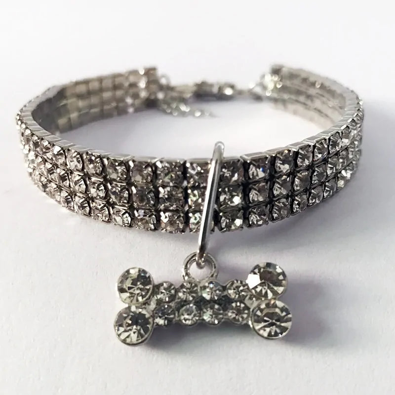 Glamorous Sparkle Rhinestone Dog Collar