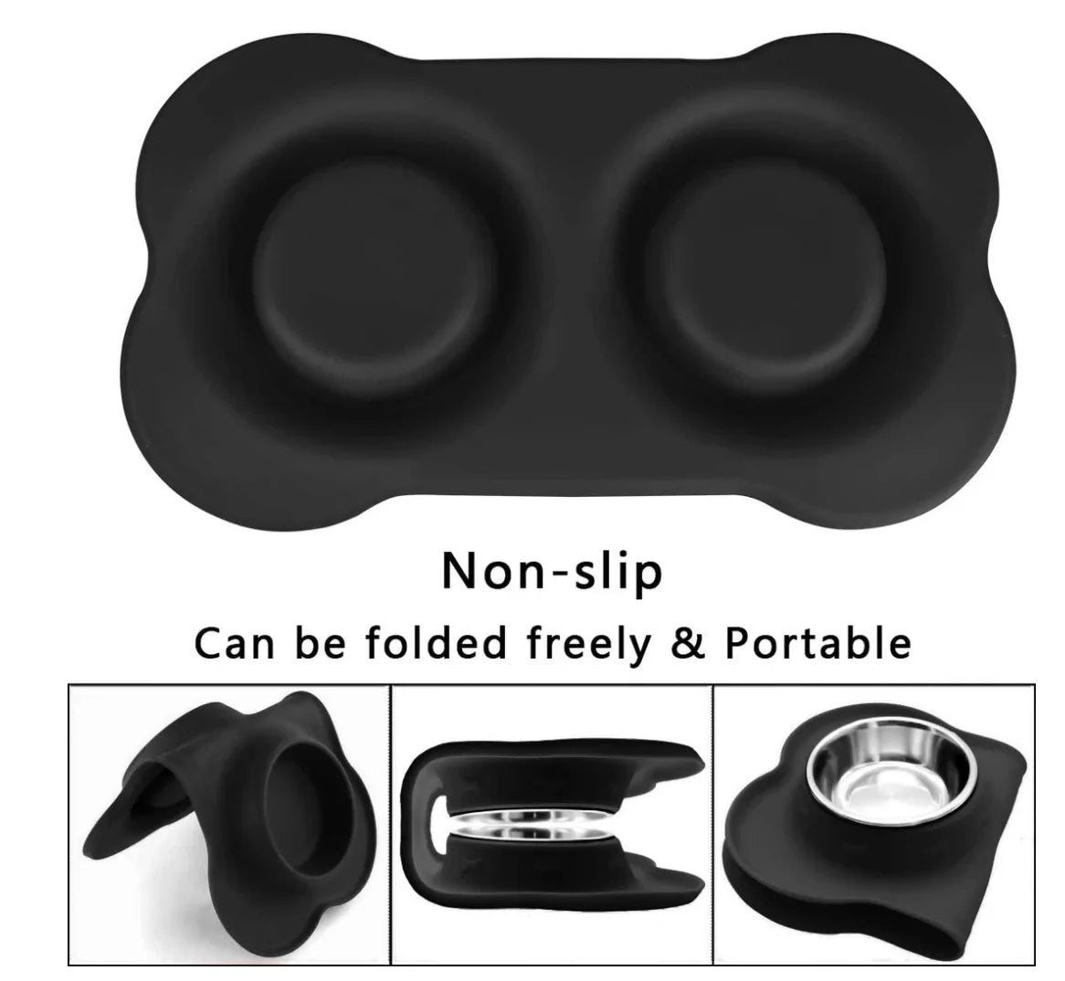 Silicone Secure Pet Bowls