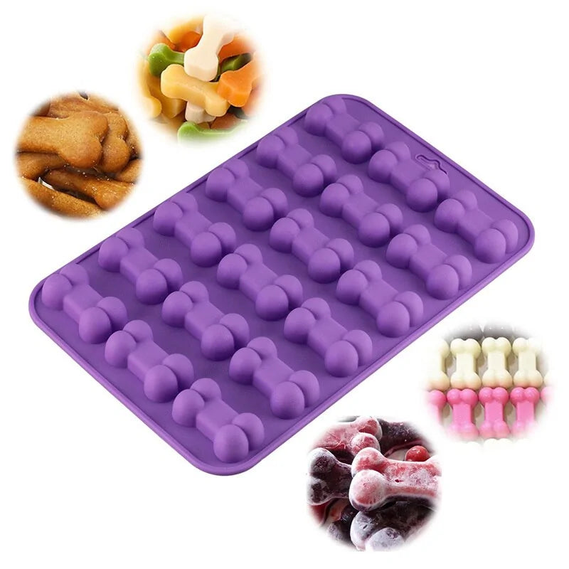 Puppy Paw & Bone Snack Molds