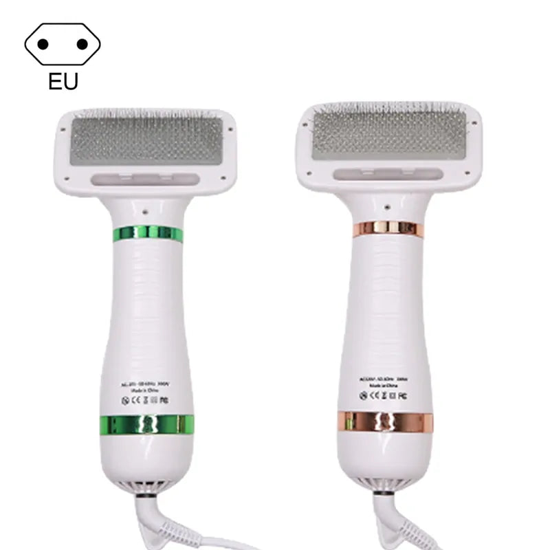 Dual-Function Pet Styler Dryer & Comb