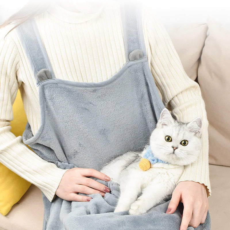 Easy-Clean Kangaroo Pet Cuddle Apron