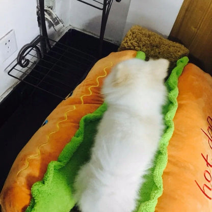 Hot Dog Pet Bed