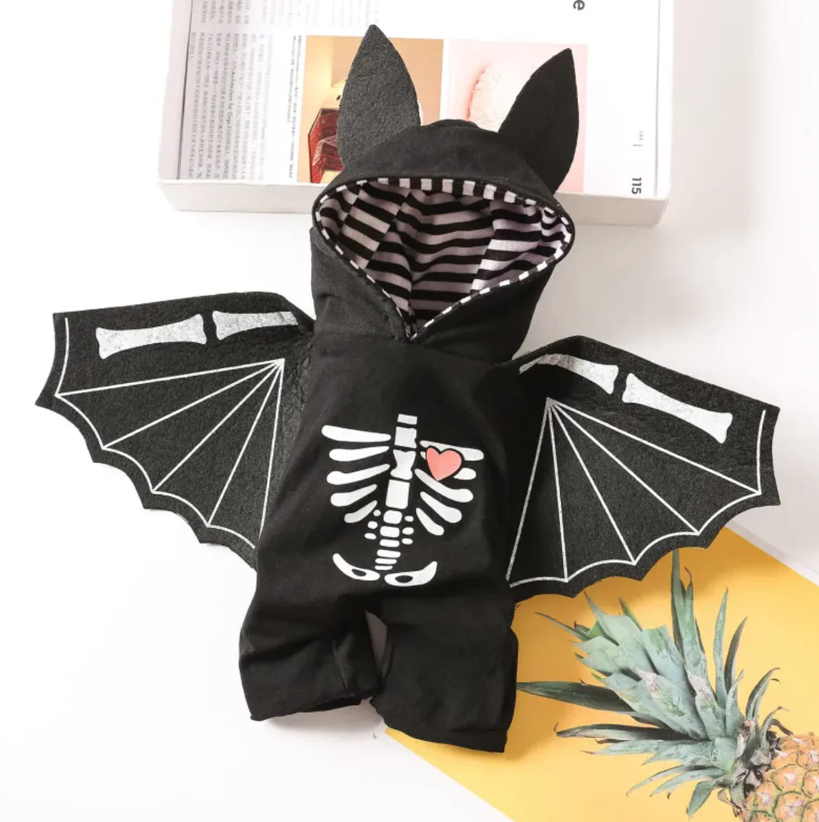 Black Bat Costume for Dogs