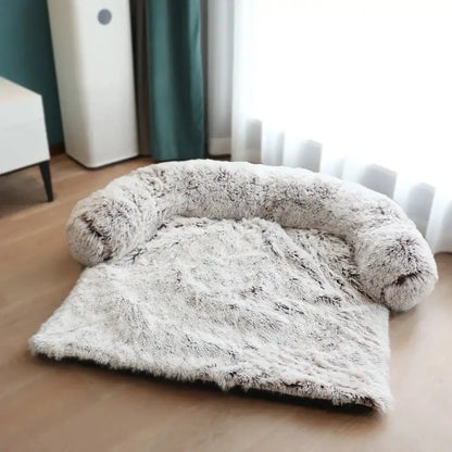 Washable Plush Dog Bed Sofa