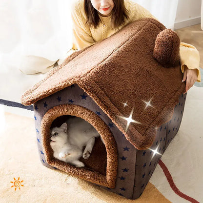 Cozy Winter Pet Haven