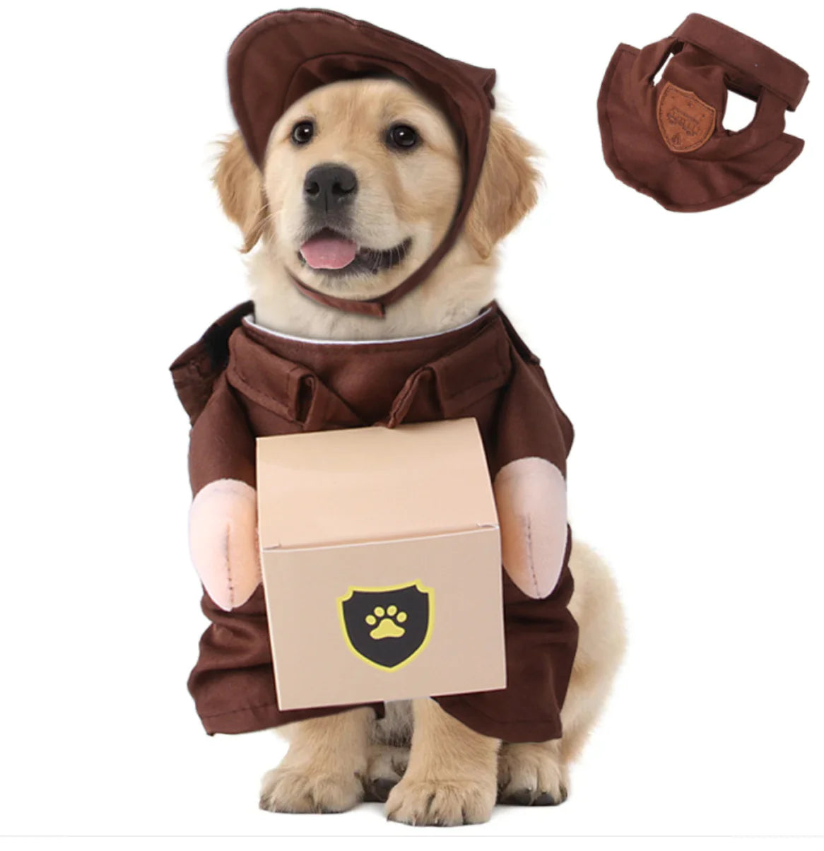 Pet Courier Standing Clothing – Funny Outing Clothes