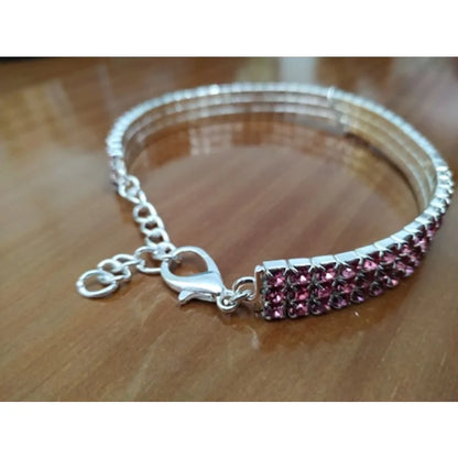 Sparkling Heart Dog Collar